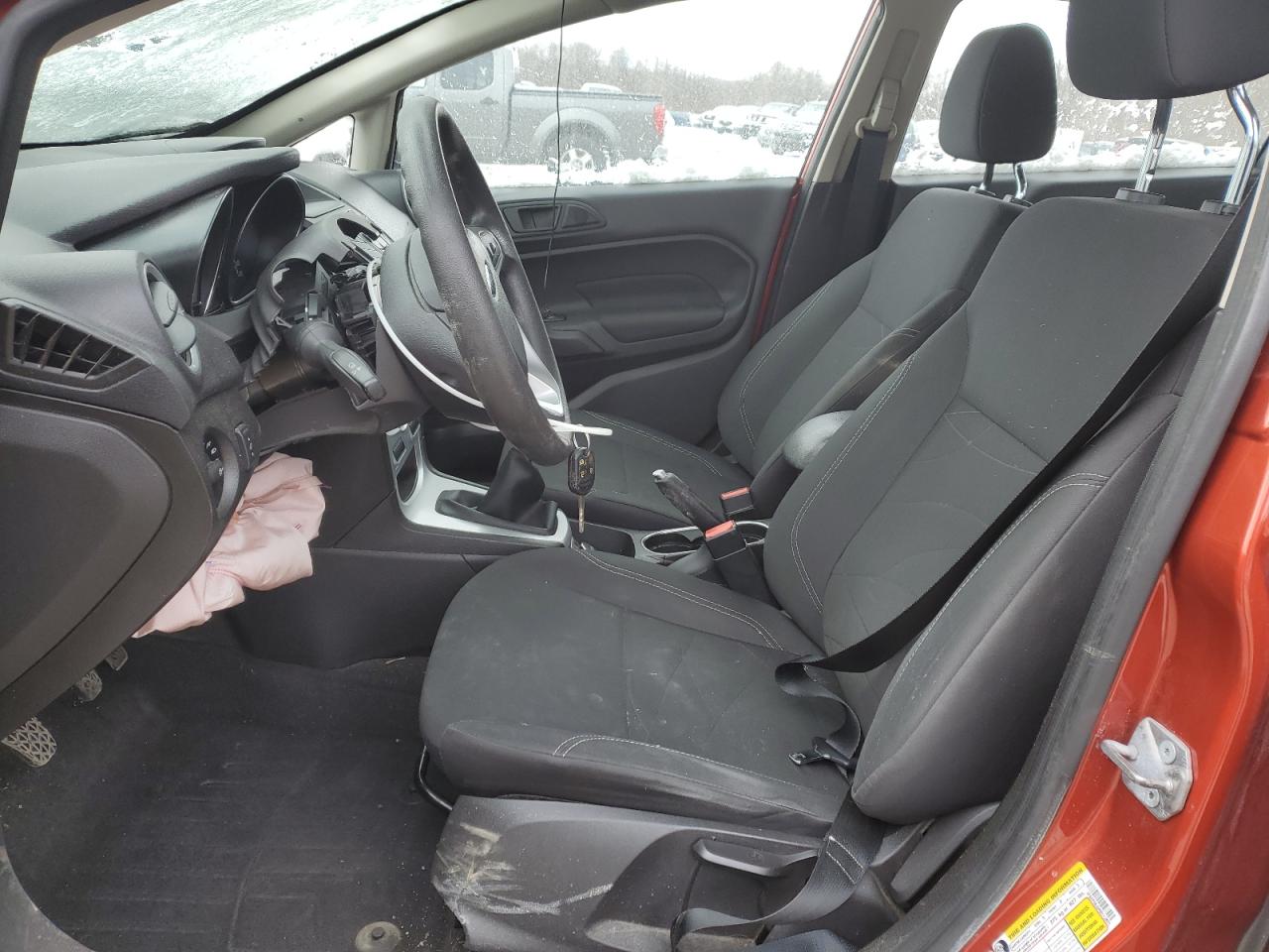 2019 Ford Fiesta VIN 3FADP4BJ0KM113897 Copart auction photo, front end damage thumbnail 7