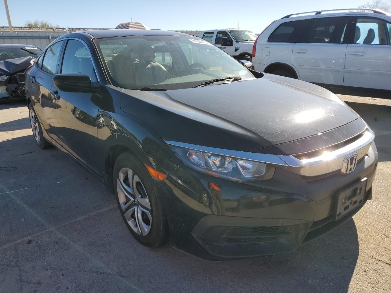 2017 Honda Civic VIN 19XFC2F55HE036365 Copart auction photo, rear end damage thumbnail 4