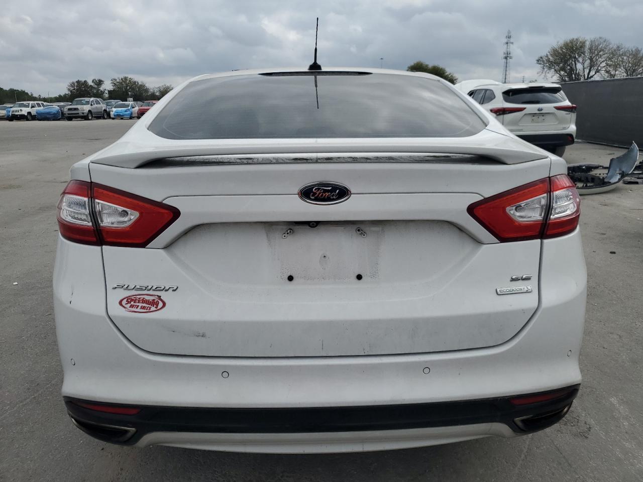 2016 Ford Fusion VIN 3FA6P0H9XGR126634 Copart auction photo, minor dent/scratches damage thumbnail 6