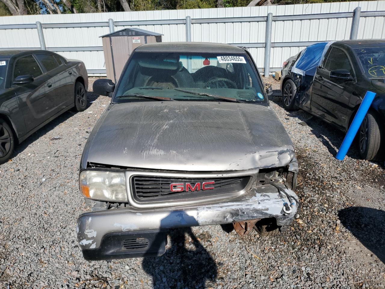 2000 GMC Sonoma VIN 1GTCS19W5Y8256989 Copart auction photo, rear end / all over damage thumbnail 5