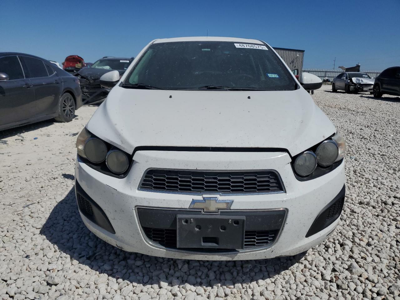 2013 Chevrolet Sonic VIN 1G1JC6SH1D4188164 Copart auction photo, mechanical damage thumbnail 5