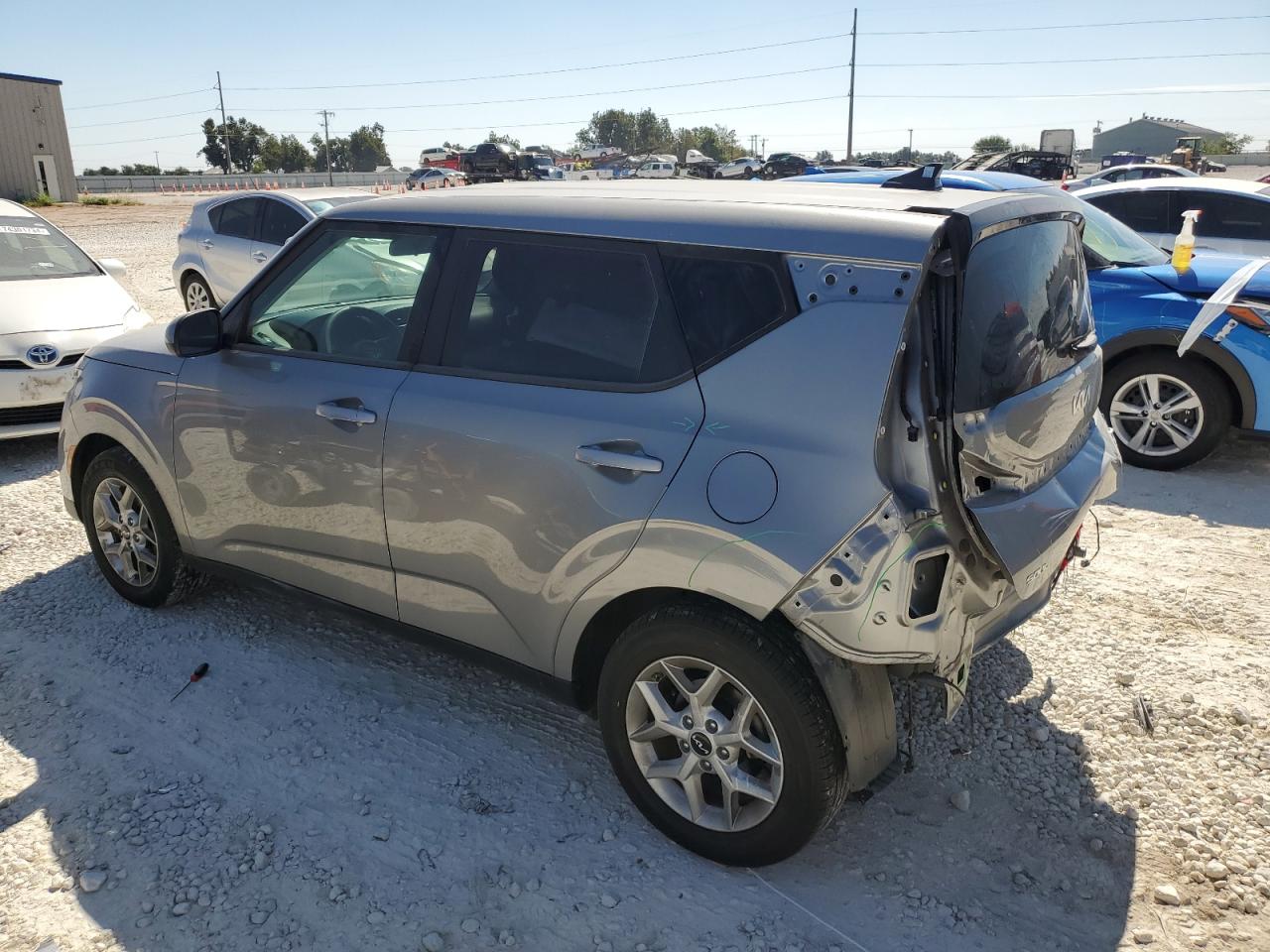 2023 KIA Soul VIN KNDJ23AU1P7844860 Copart auction photo, rear end damage thumbnail 2