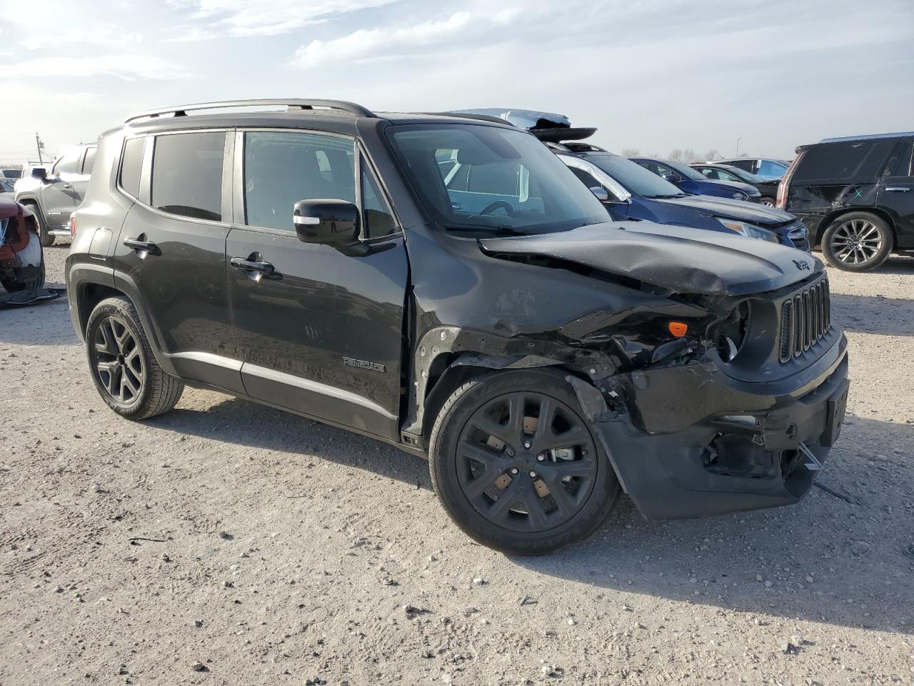 2018 Jeep Renegade VIN ZACCJABB3JPH81039 Copart auction photo, front end damage thumbnail 4