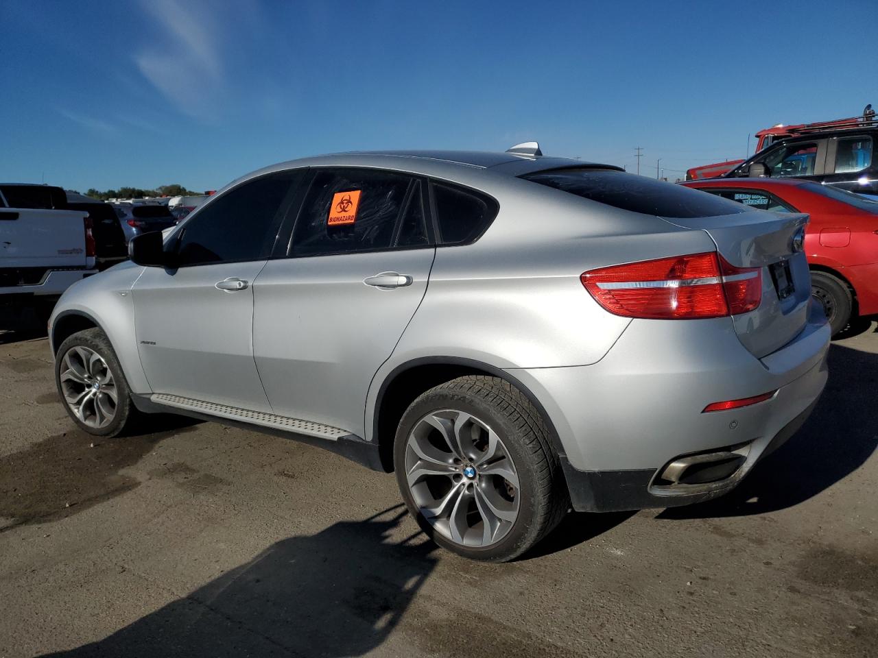 2011 BMW X6 VIN 5UXFG8C51BLZ95741 Copart auction photo, front end damage thumbnail 2