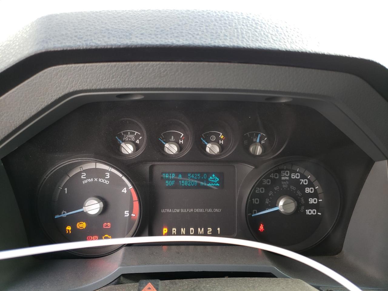2013 Ford F450 VIN 1FD9W4GTXDEB25346 Copart auction photo, front end / undercarriage damage thumbnail 9