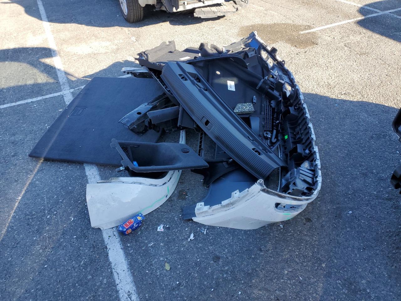 2016 Audi Q3 VIN WA1EFCFS6GR021983 Copart auction photo, rear end damage thumbnail 13