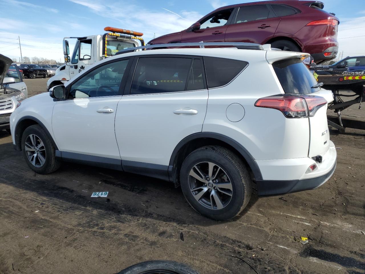 2018 Toyota RAV 4 VIN 2T3RFREVXJW739324 Copart auction photo, rear end damage thumbnail 2