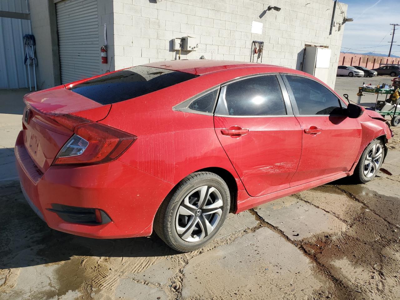 2017 Honda Civic VIN 2HGFC2F58HH521668 Copart auction photo, front end damage thumbnail 3