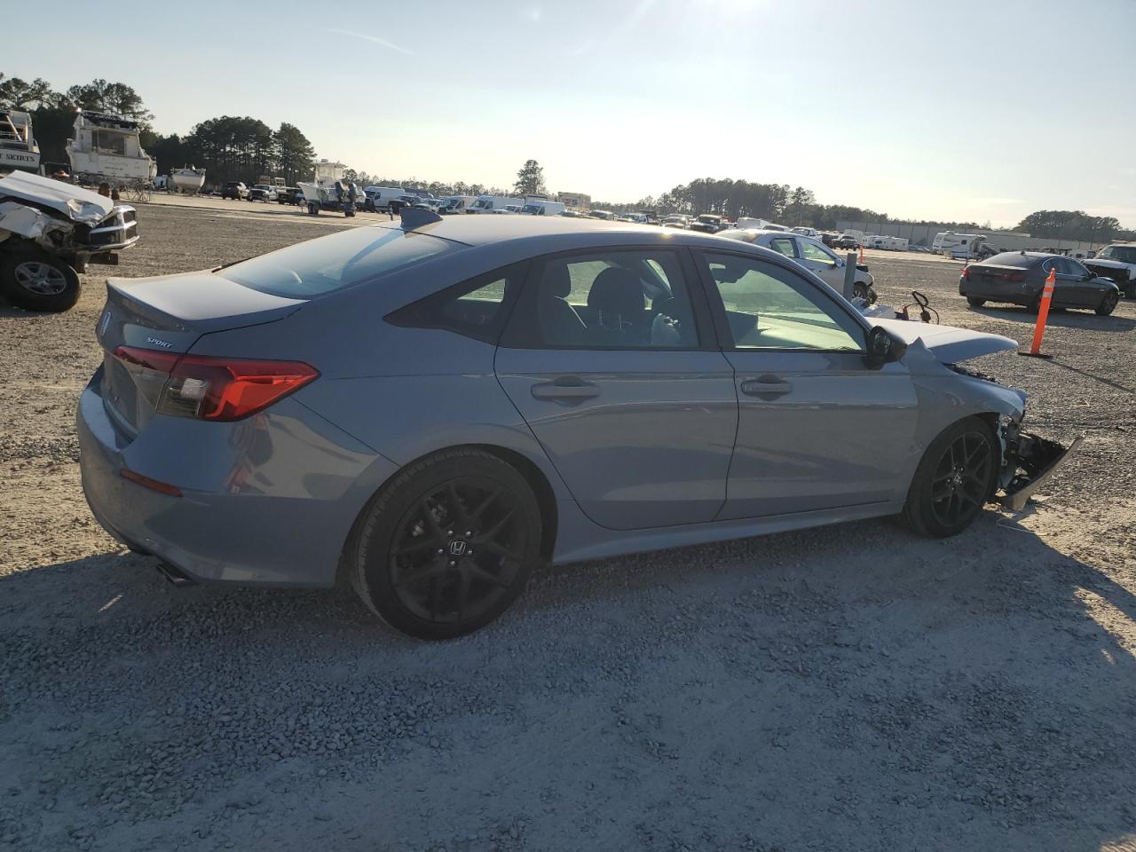 2024 Honda Civic VIN 2HGFE2F55RH593973 Copart auction photo, front end damage thumbnail 3