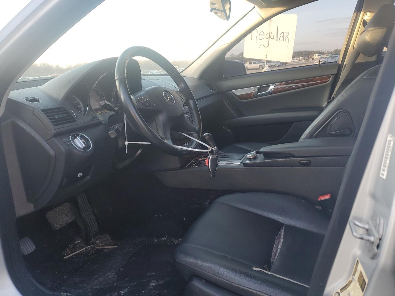 2011 Mercedes-Benz C-klasse VIN WDDGF8BB0BR149362 Copart auction photo, rear end damage thumbnail 7
