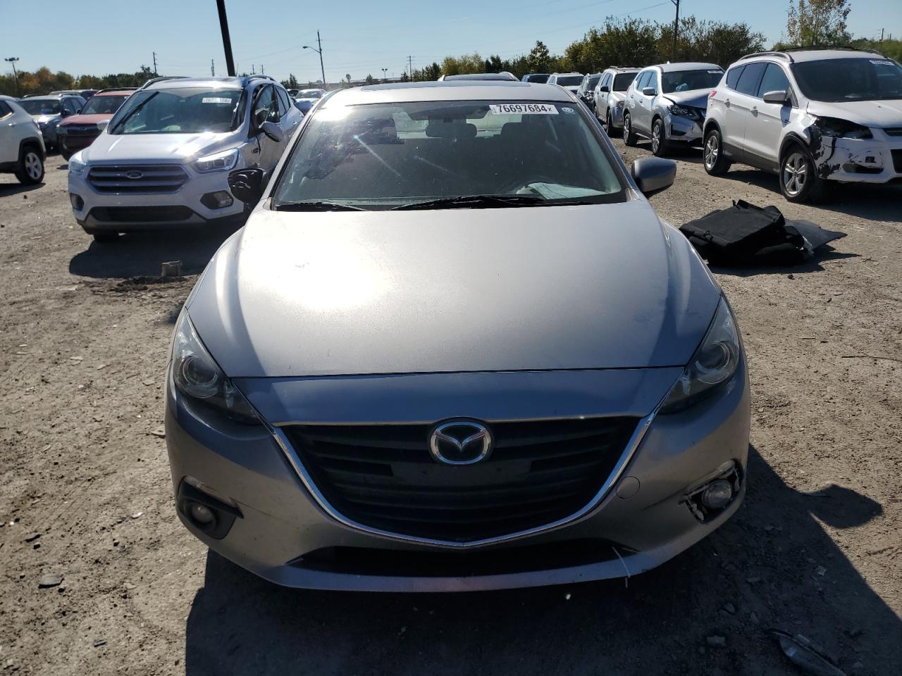 2015 Mazda 3 VIN 3MZBM1V72FM233163 Copart auction photo, rear end / minor dent/scratches damage thumbnail 5
