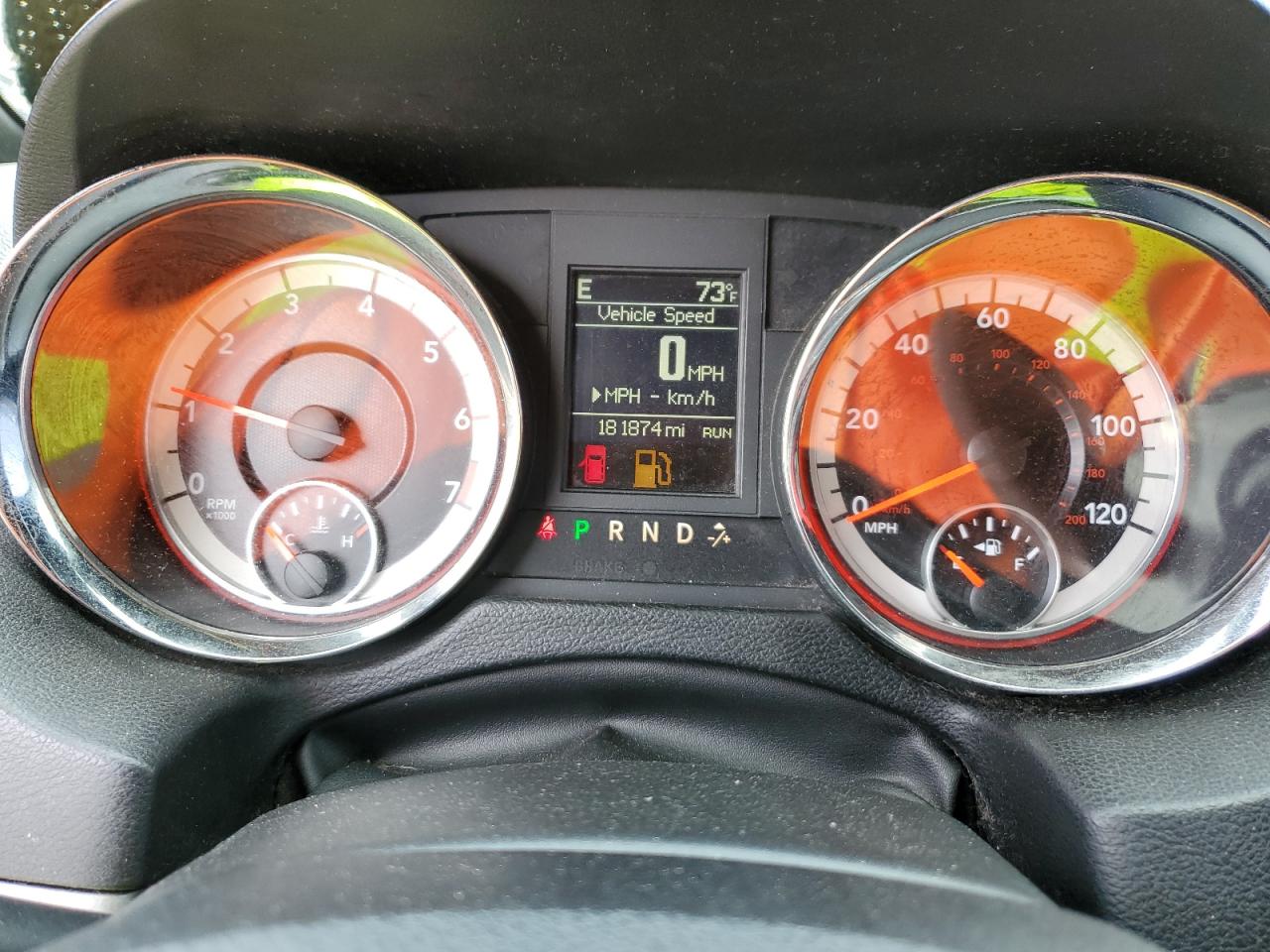 2017 Dodge Caravan VIN 2C4RDGEG2HR738572 Copart auction photo, front end / minor dent/scratches damage thumbnail 9