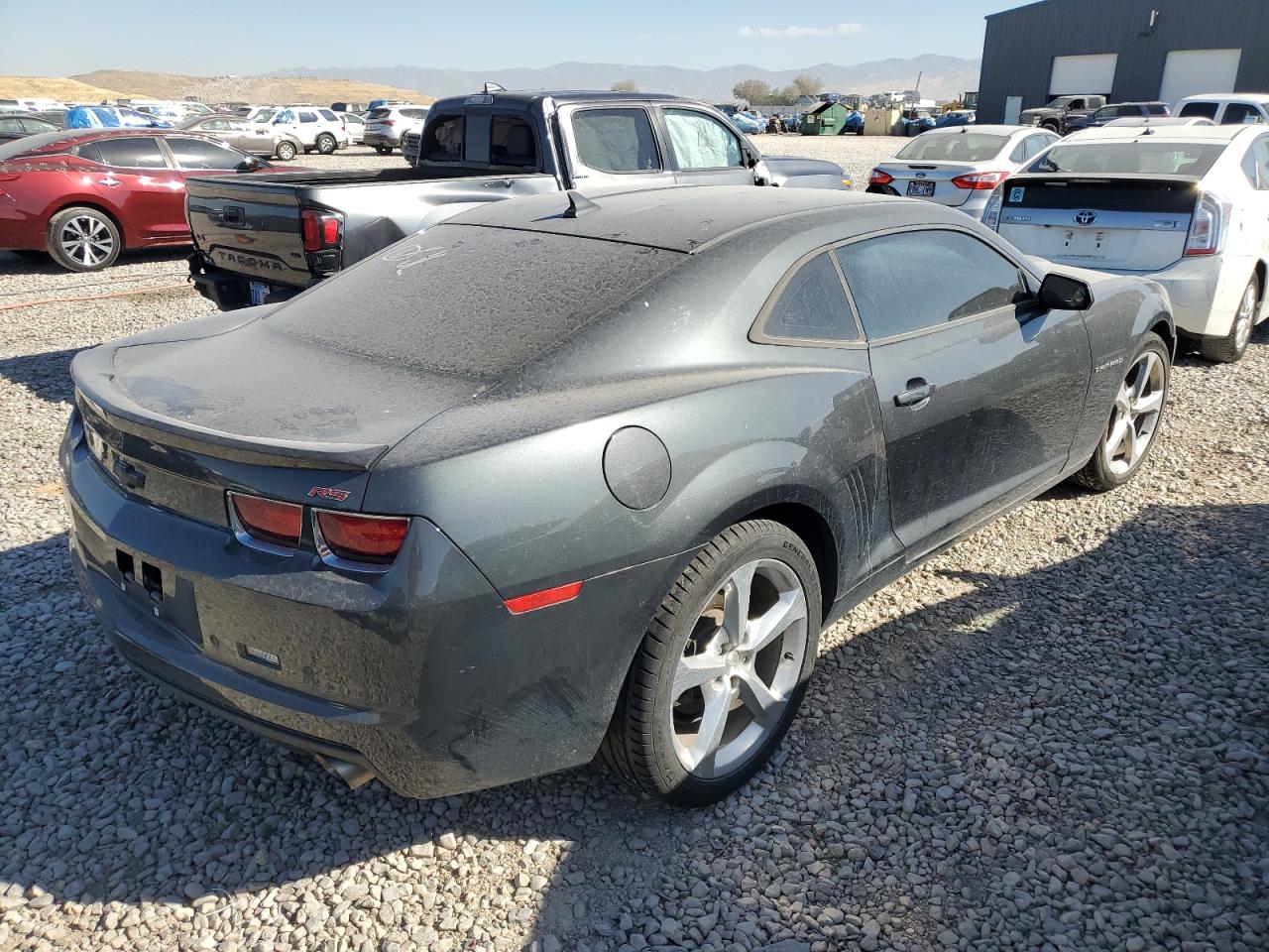 2013 Chevrolet Camaro VIN 2G1FB1E39D9239208 Copart auction photo, normal wear damage thumbnail 3