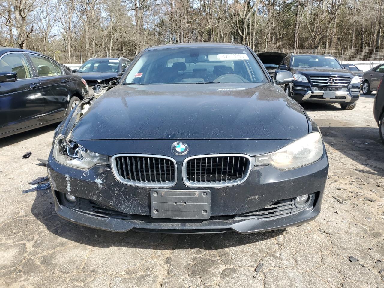 2015 BMW 3er VIN WBA3C1C58FK119720 Copart auction photo, front end / side damage thumbnail 5
