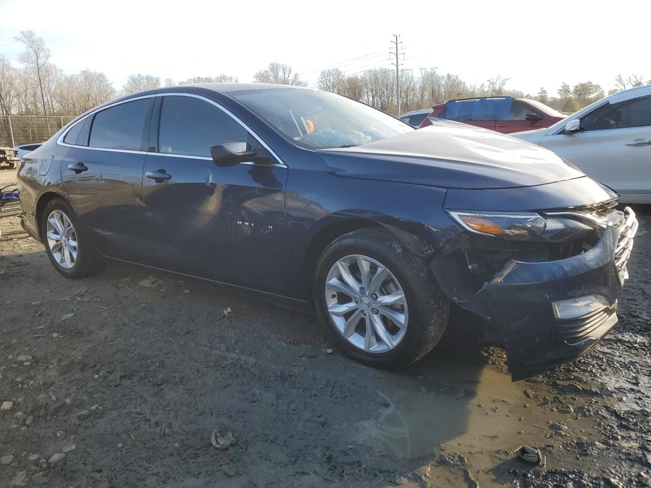 2020 Chevrolet Malibu VIN 1G1ZD5ST7LF077765 Copart auction photo, front end / mechanical damage thumbnail 4