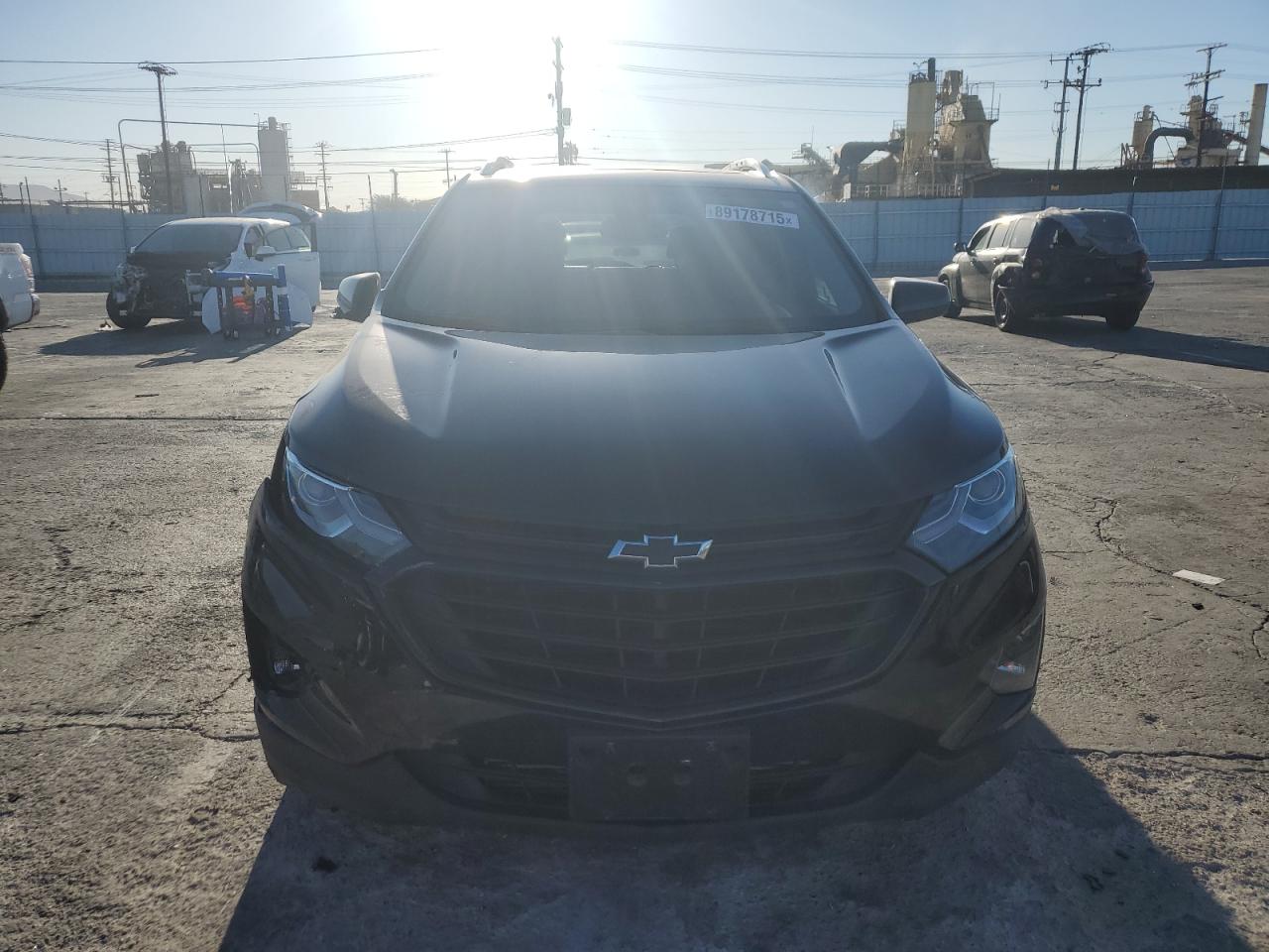 2020 Chevrolet Equinox VIN 3GNAXLEX4LL161828 Copart auction photo, all over damage thumbnail 5