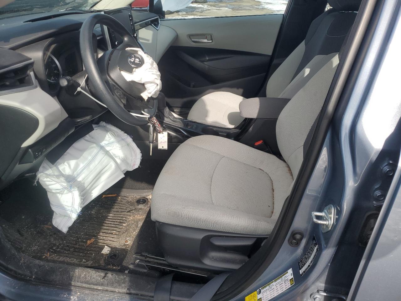 2020 Toyota Corolla VIN 5YFEPRAE9LP124049 Copart auction photo, front end / undercarriage damage thumbnail 7