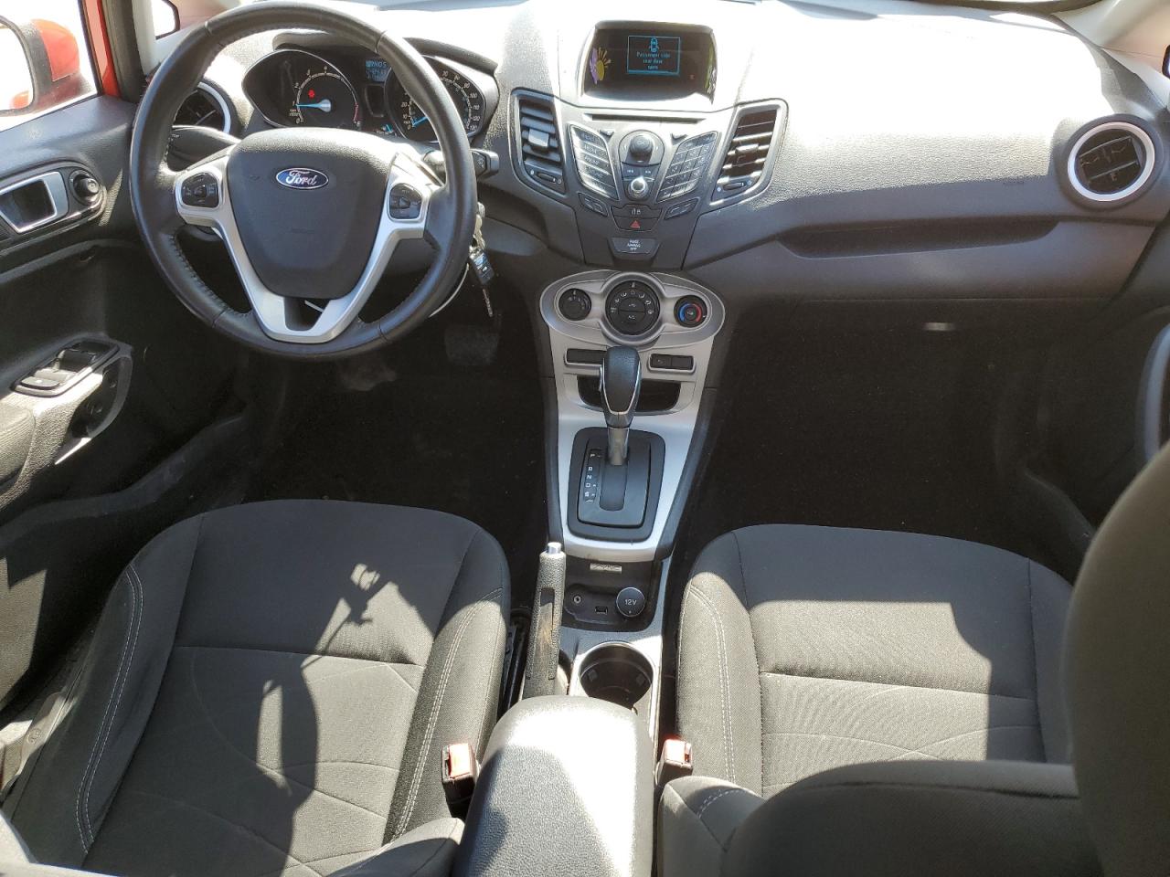 2015 Ford Fiesta VIN 3FADP4EJ4FM126380 Copart auction photo, side damage thumbnail 8