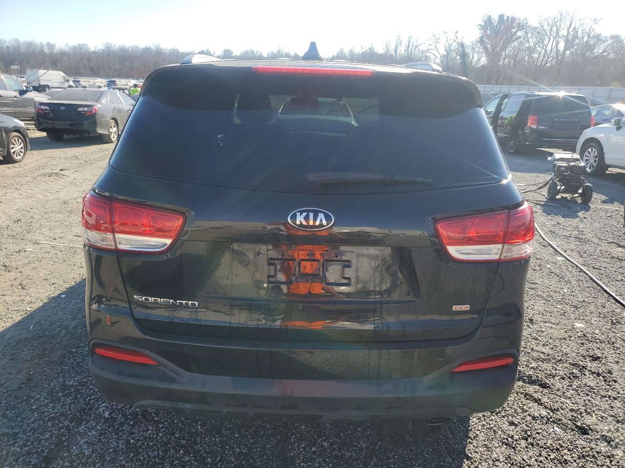2016 KIA Sorento VIN 5XYPG4A36GG015746 Copart auction photo, front end damage thumbnail 6