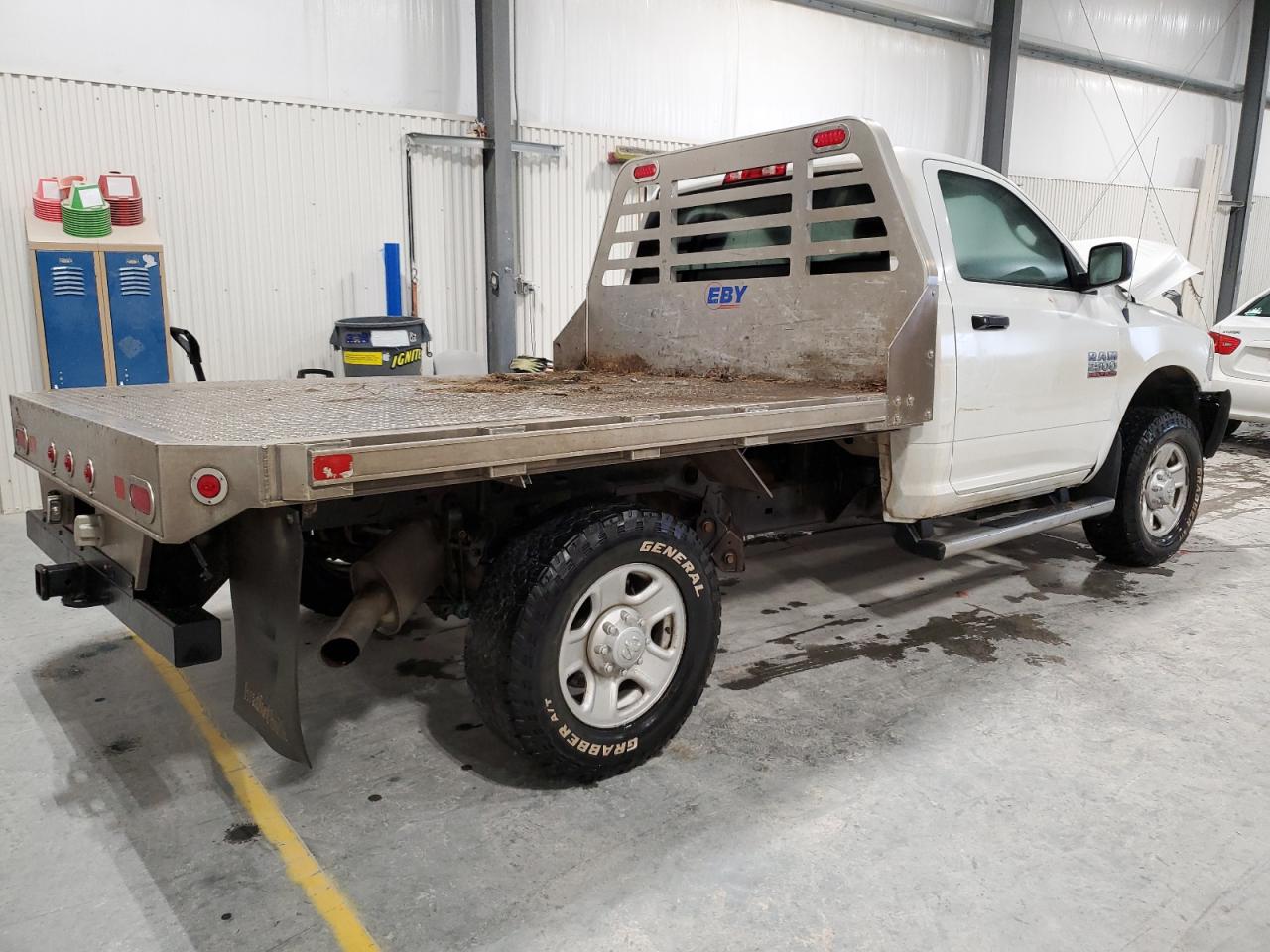 2014 RAM 2500 VIN 3C7WR5AJ4EG133564 Copart auction photo, front end / side damage thumbnail 3