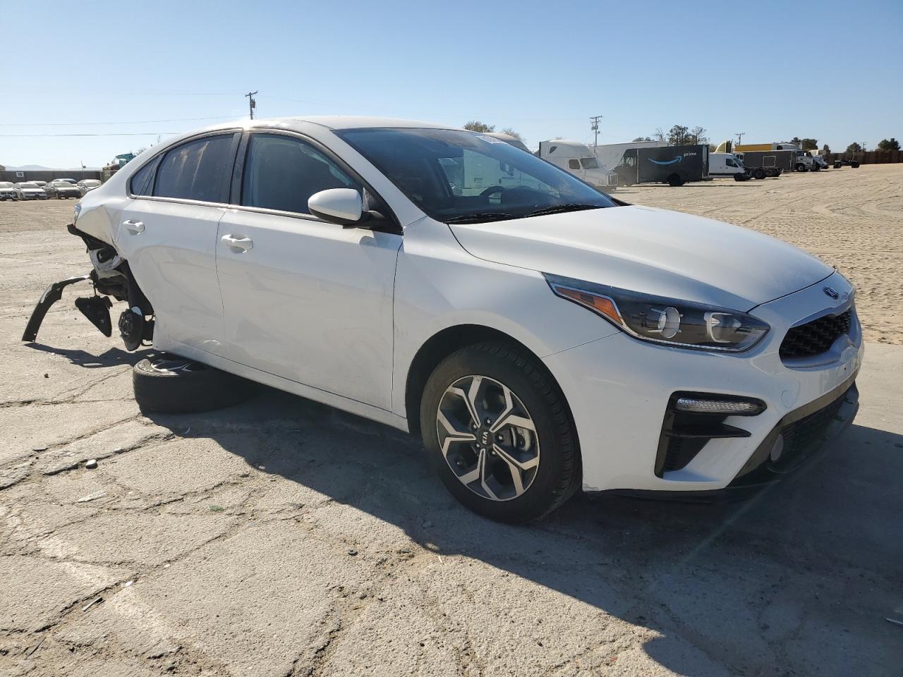 2020 KIA Forte VIN 3KPF24AD7LE183793 Copart auction photo, rear end damage thumbnail 4