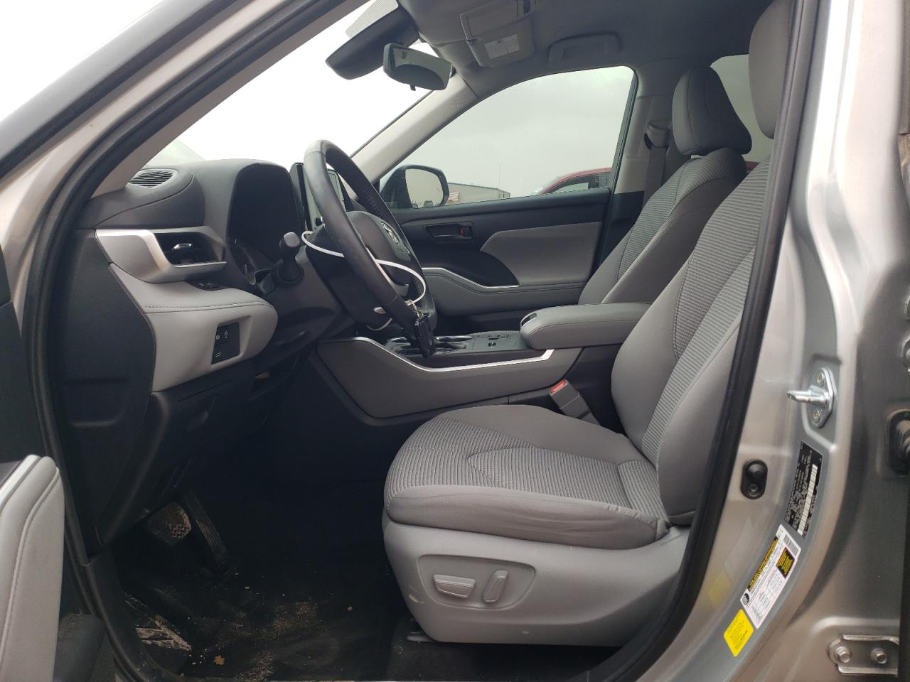 2023 Toyota Highlander VIN 5TDKDRAH4PS027540 Copart auction photo, rear end damage thumbnail 7