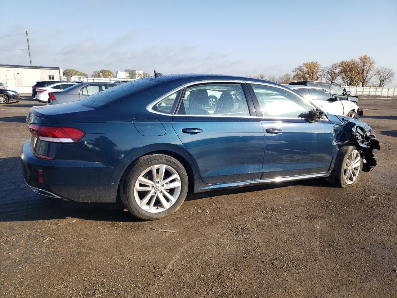 2020 Volkswagen Passat VIN 1VWSA7A35LC024575 Copart auction photo, front end damage thumbnail 3