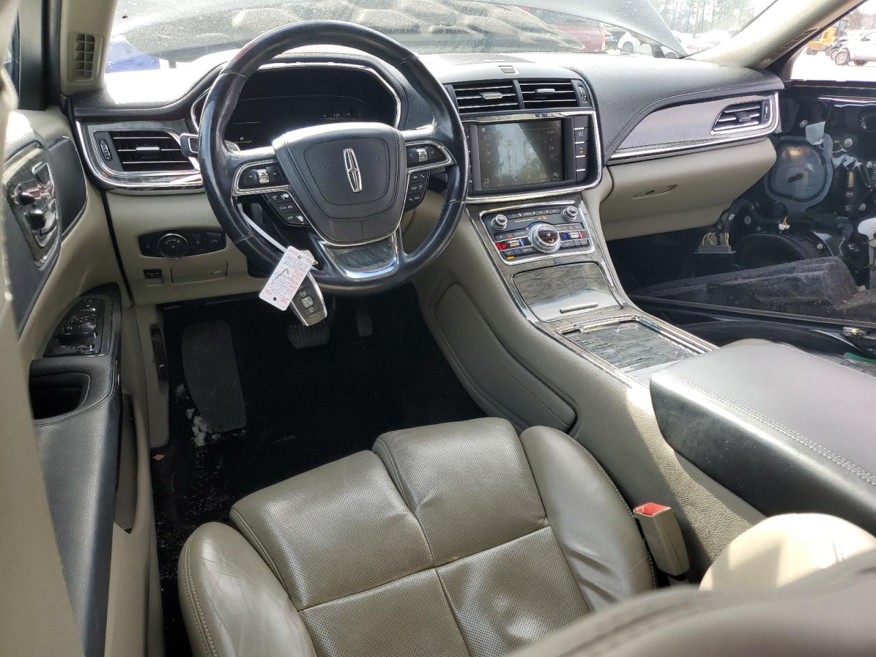 2017 Lincoln Continental VIN 1LN6L9NP1H5608485 Copart auction photo, all over / mechanical damage thumbnail 8