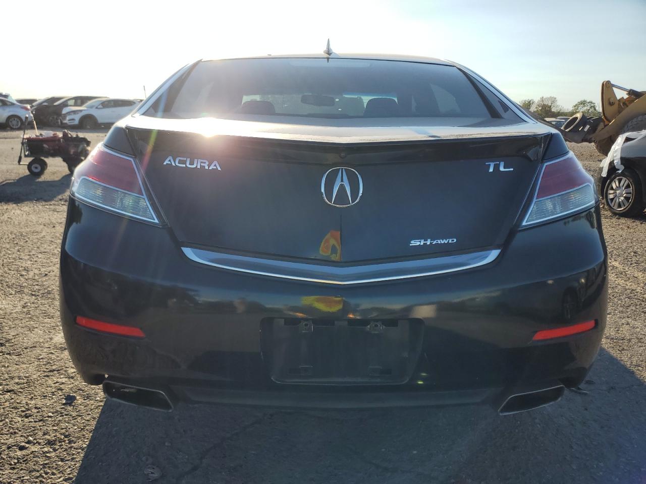 2012 Acura TL VIN 19UUA9F70CA009868 Copart auction photo, front end / rear end damage thumbnail 6