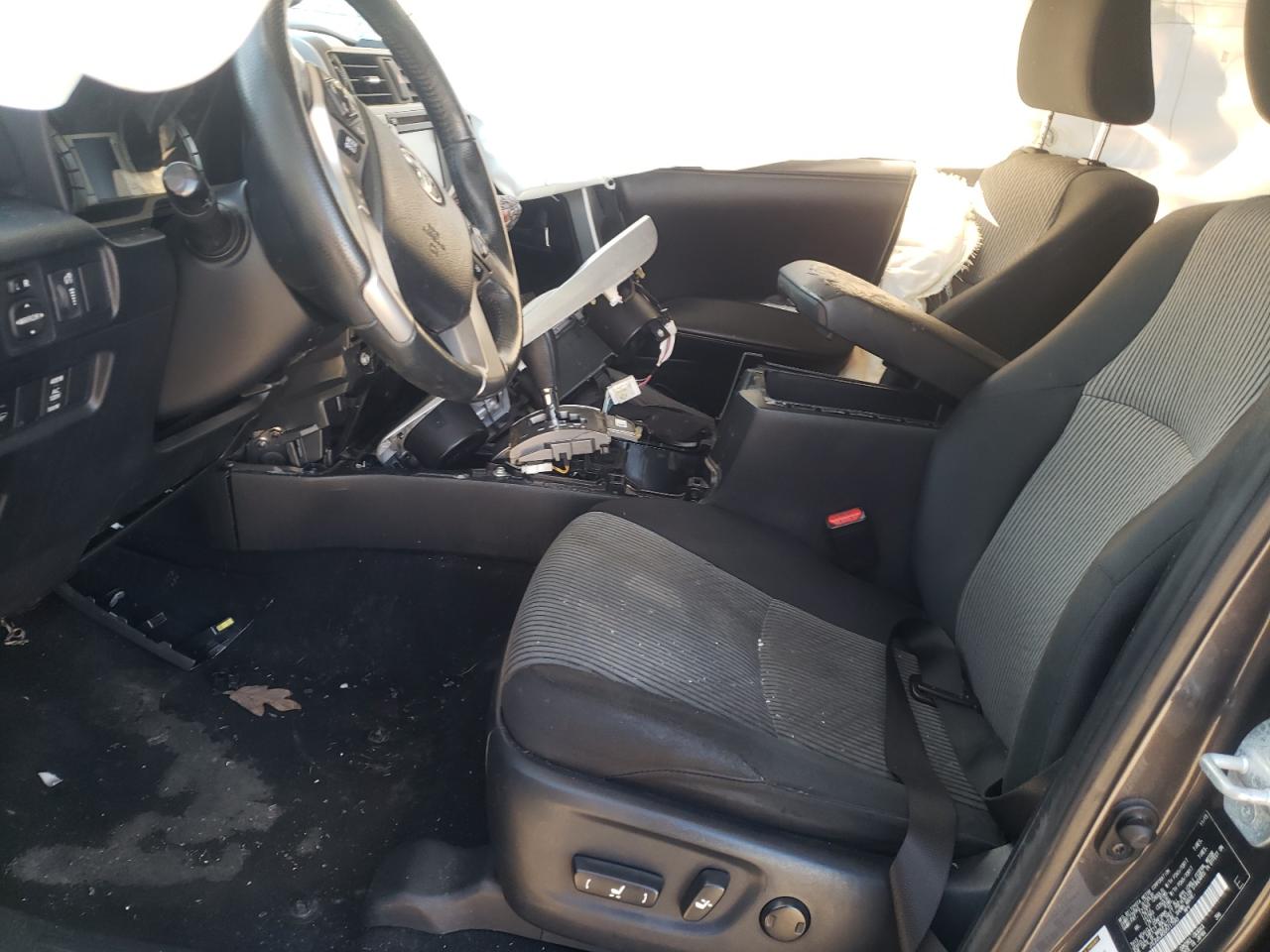 2016 Toyota 4Runner VIN JTEZU5JR2G5117593 Copart auction photo, burn damage thumbnail 7