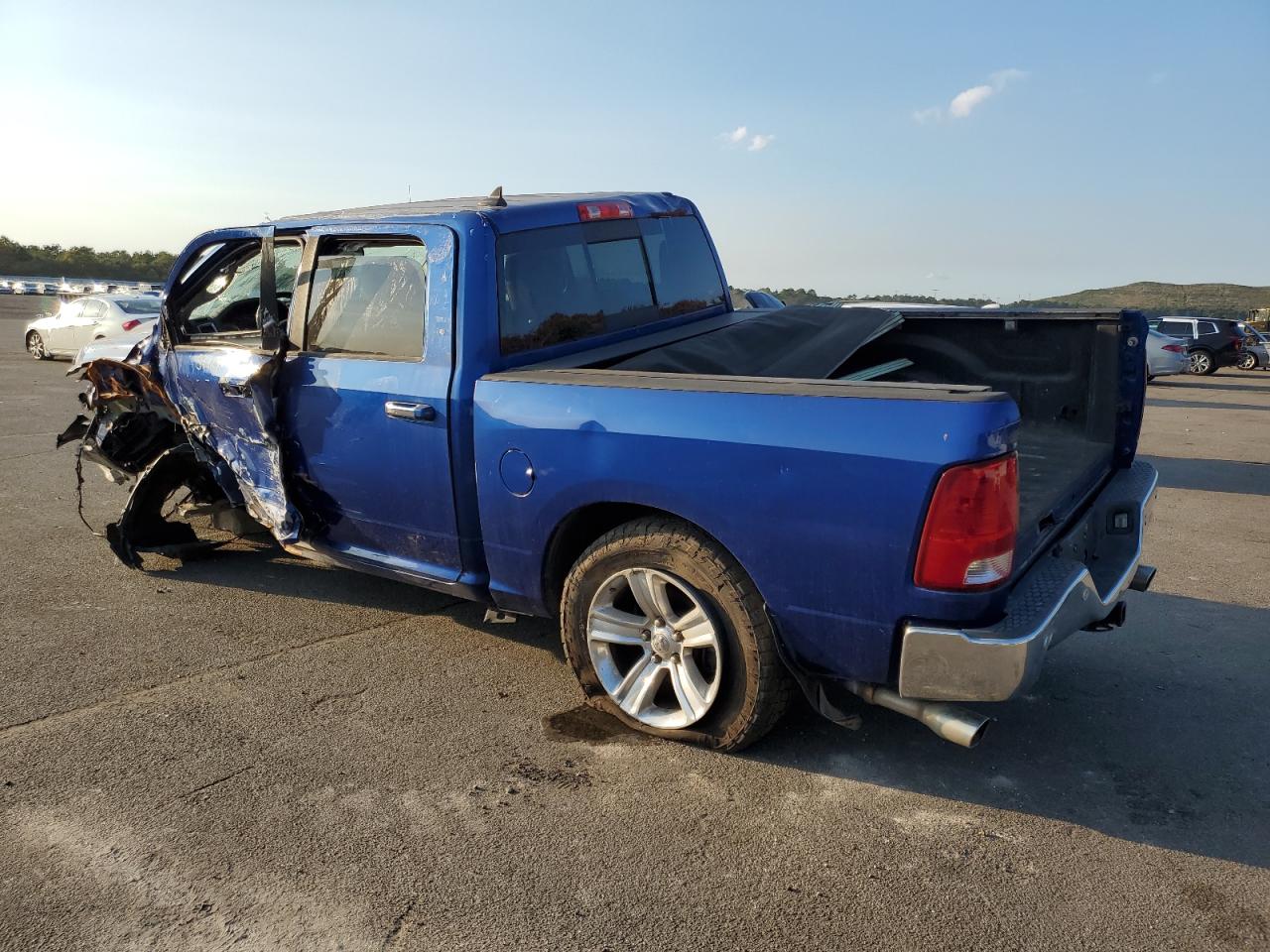 2014 RAM 1500 VIN 1C6RR7LT4ES266815 Copart auction photo, all over / undercarriage damage thumbnail 2
