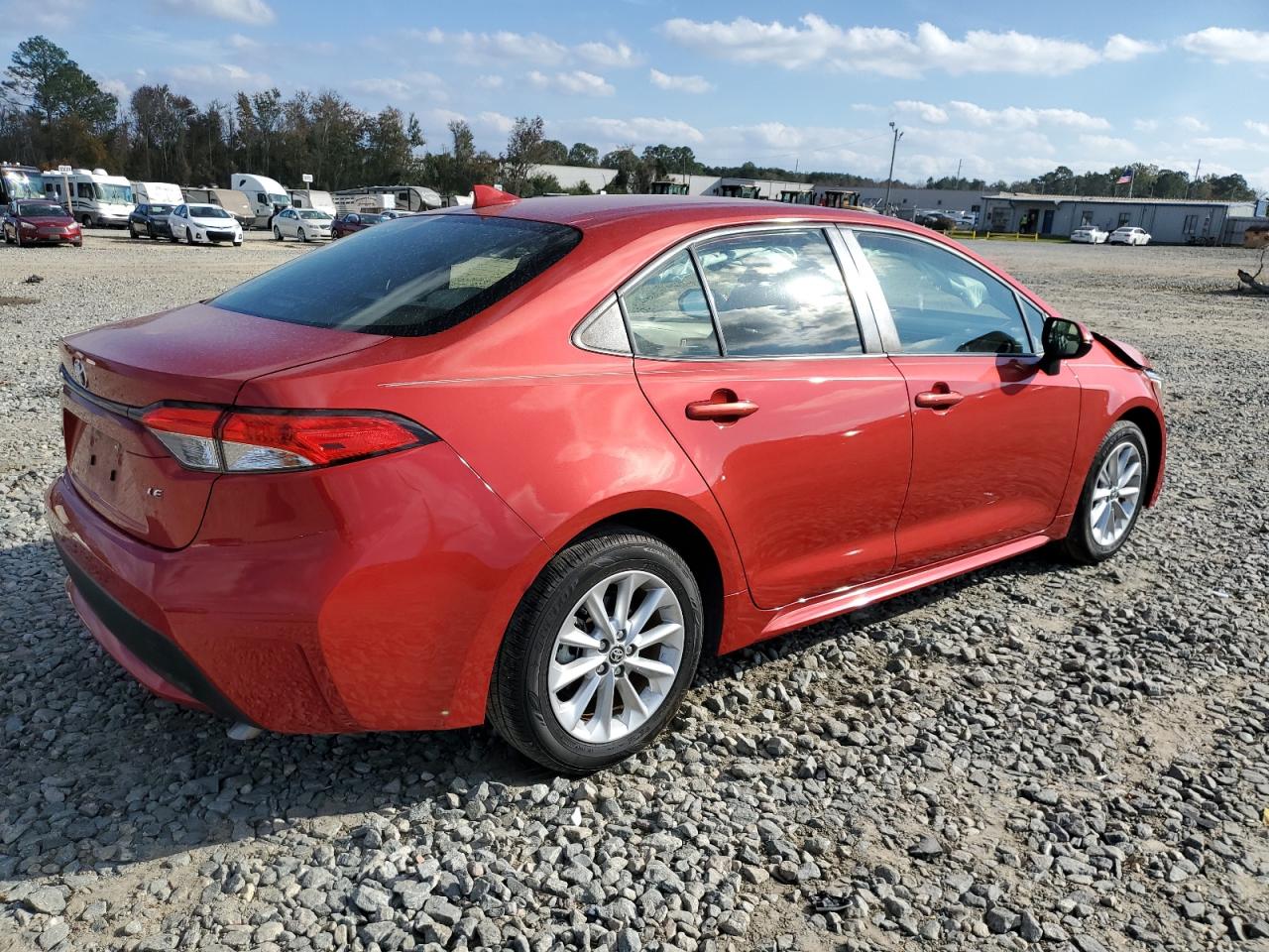 2020 Toyota Corolla VIN JTDHPRAE4LJ067728 Copart auction photo, front end damage thumbnail 3
