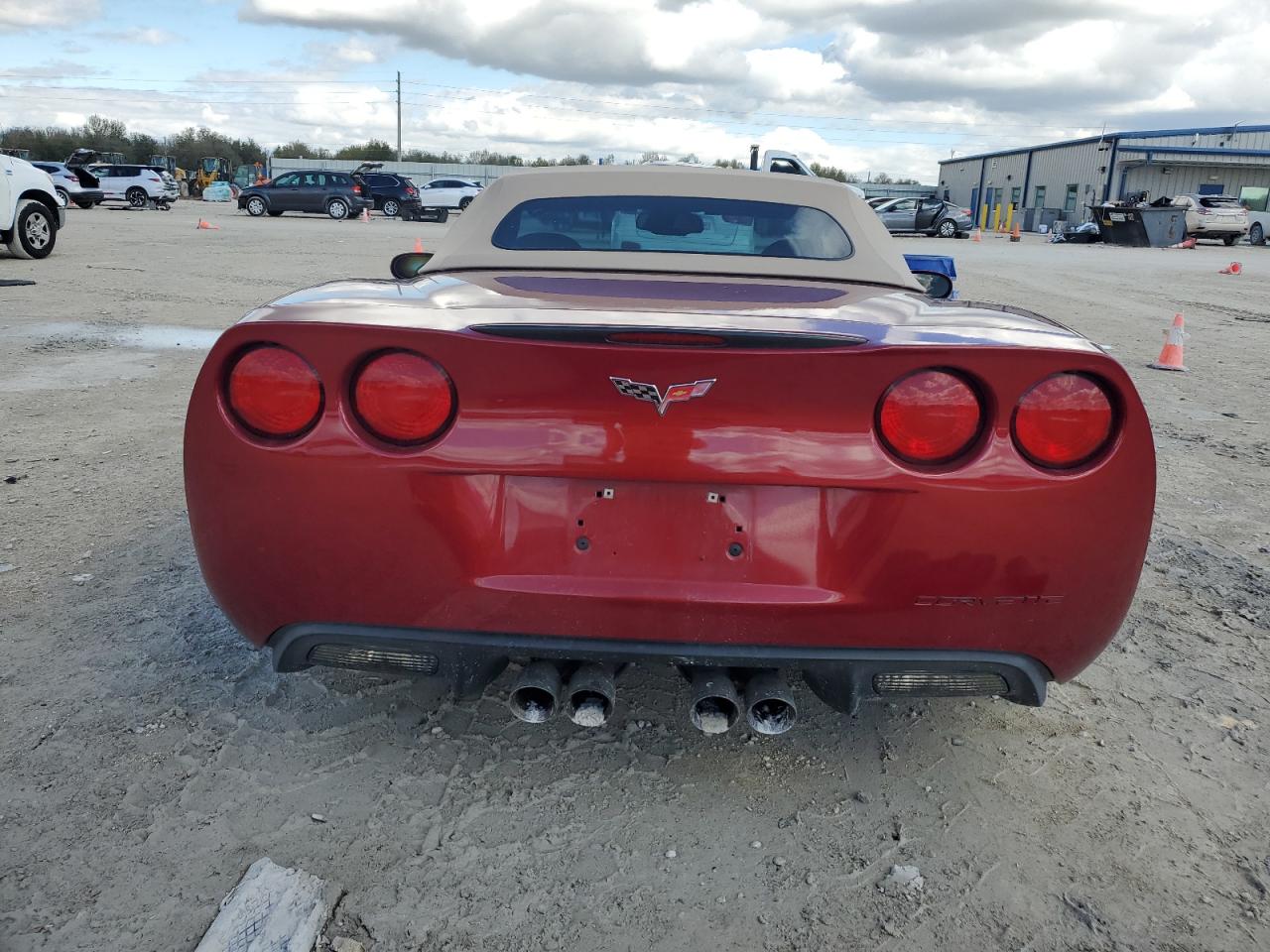2009 Chevrolet Corvette VIN 1G1YY36WX95106781 Copart auction photo, front end / minor dent/scratches damage thumbnail 6