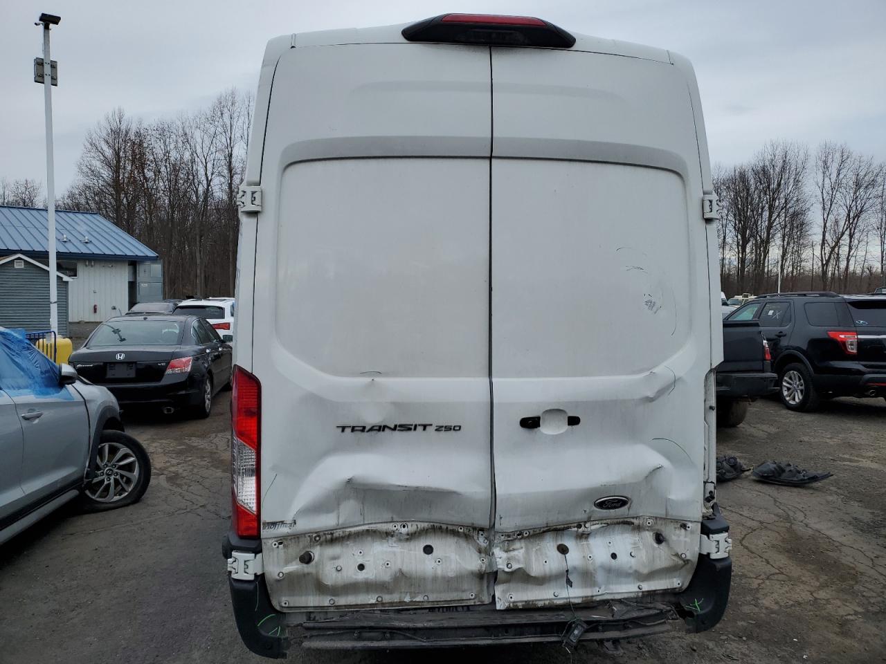 2020 Ford Transit VIN 1FTBR3X81LKB50381 Copart auction photo, front end / minor dent/scratches damage thumbnail 6