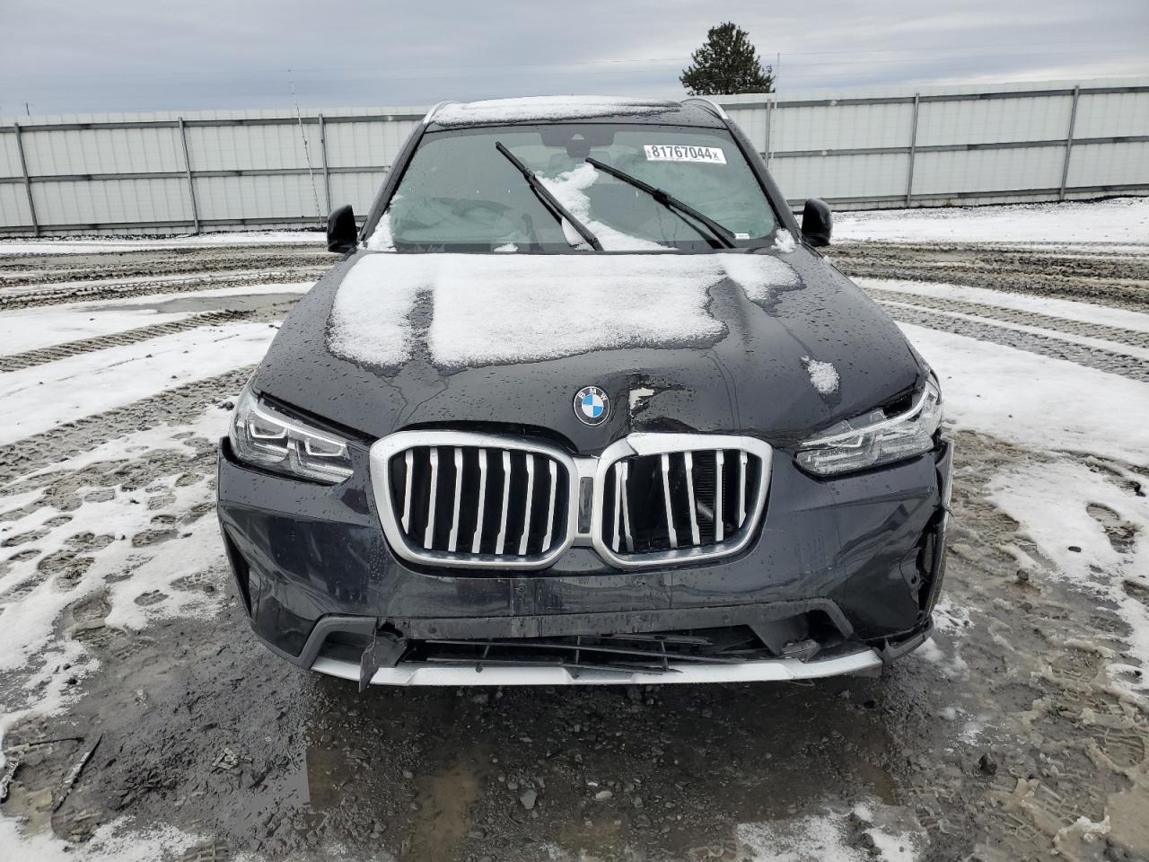 2023 BMW X3 VIN 5UX53DP09P9S20624 Copart auction photo, front end damage thumbnail 5