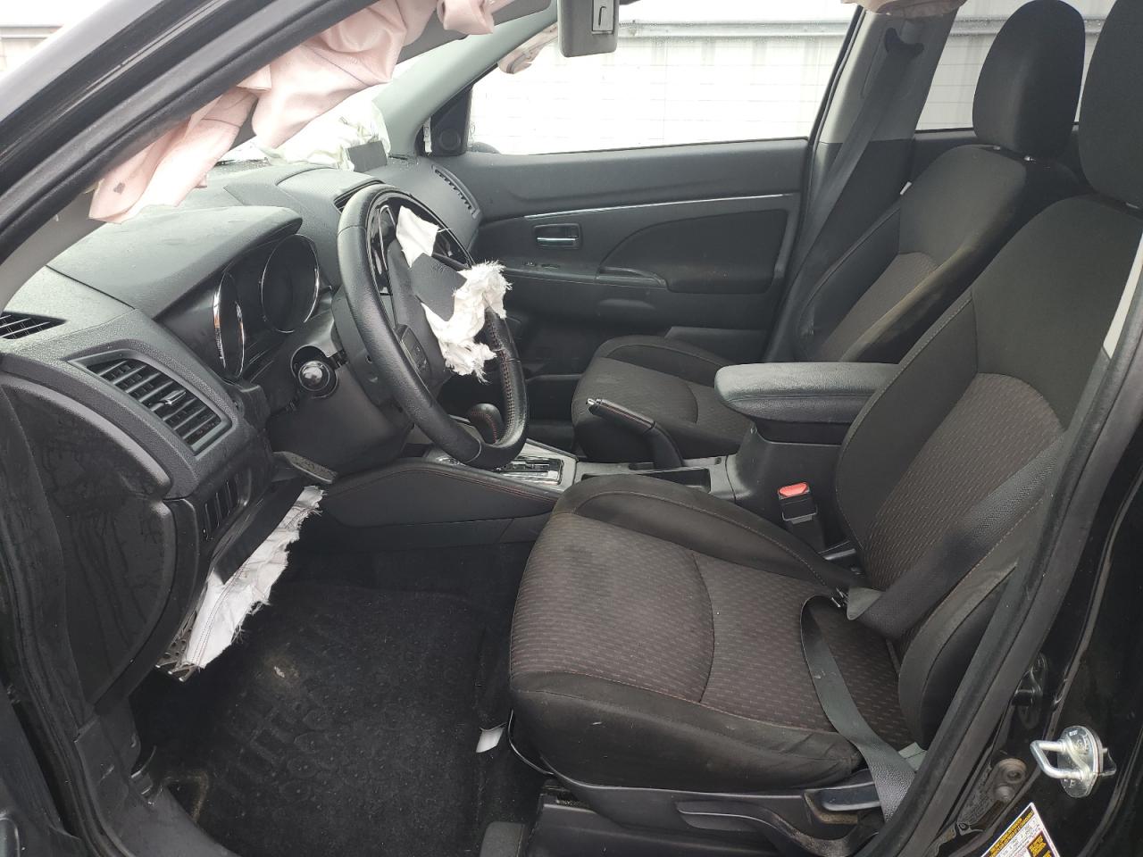 2018 Mitsubishi Outlander VIN JA4AR3AU7JU007917 Copart auction photo, rollover damage thumbnail 7