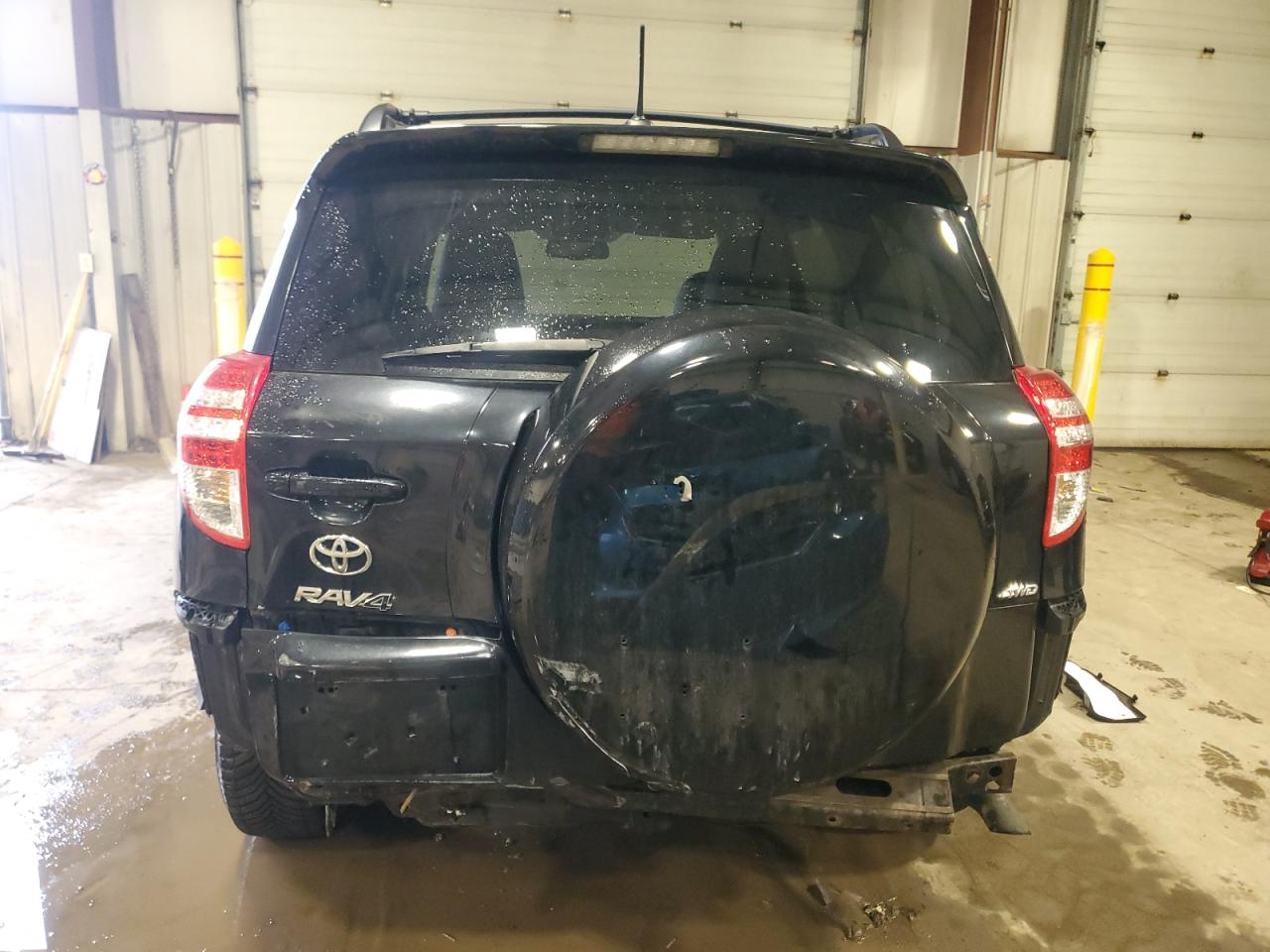 2012 Toyota RAV 4 VIN 2T3DF4DV6CW231580 Copart auction photo, rear end damage thumbnail 6