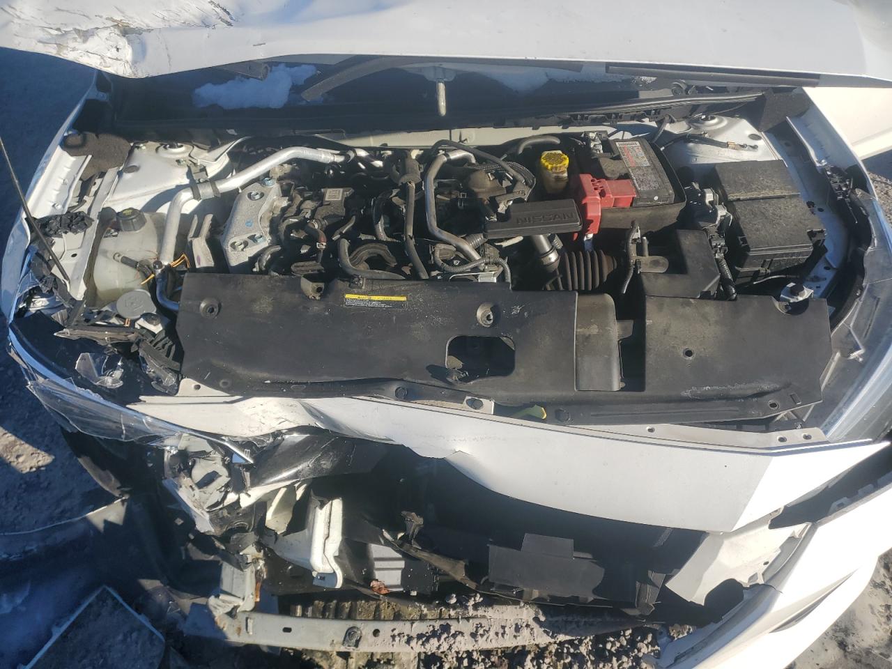 2022 Nissan Sentra VIN 3N1AB8DV8NY302820 Copart auction photo, front end / side damage thumbnail 11