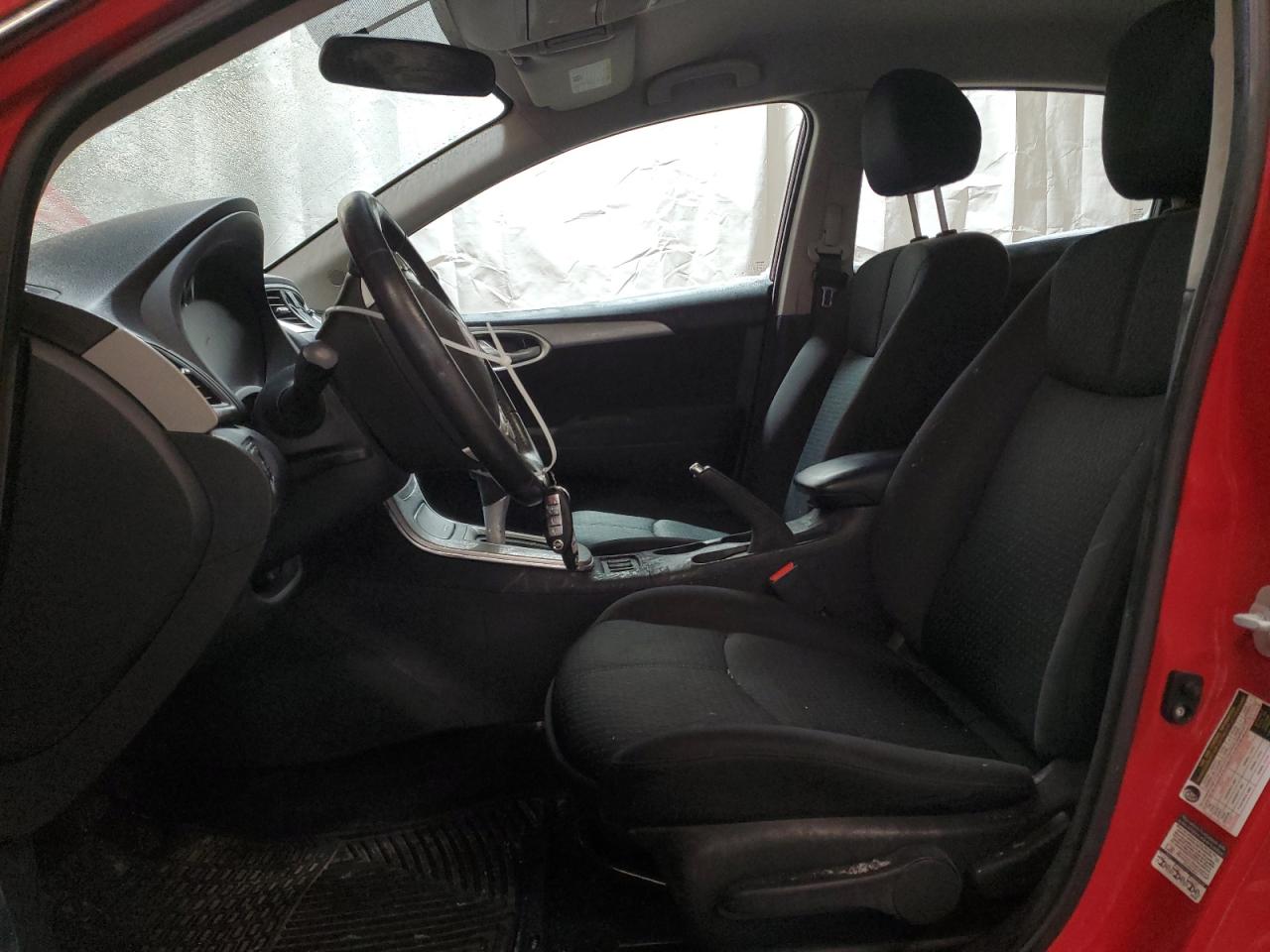 2015 Nissan Sentra VIN 3N1AB7AP3FY217580 Copart auction photo, front end damage thumbnail 7