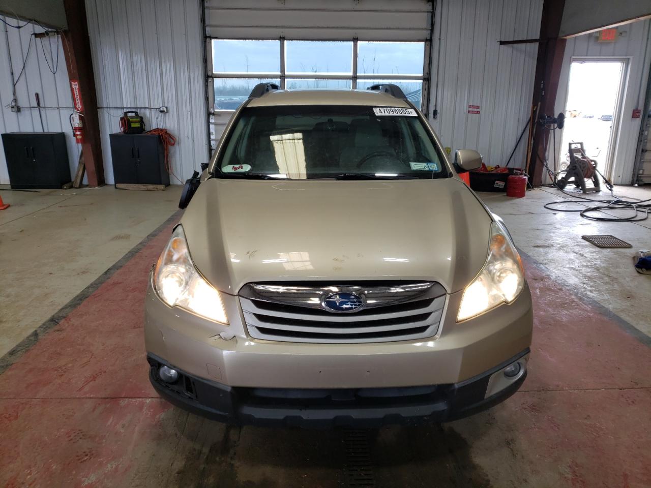 2010 Subaru Outback VIN 4S4BRBBC0A3380888 Copart auction photo, side damage thumbnail 5