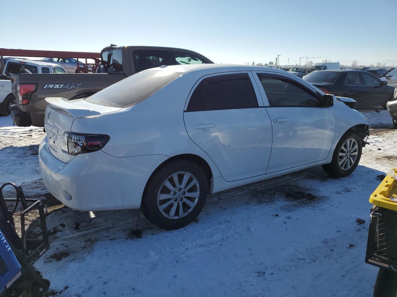 2010 Toyota Corolla VIN 1NXBU4EE1AZ254928 Copart auction photo, front end damage thumbnail 3