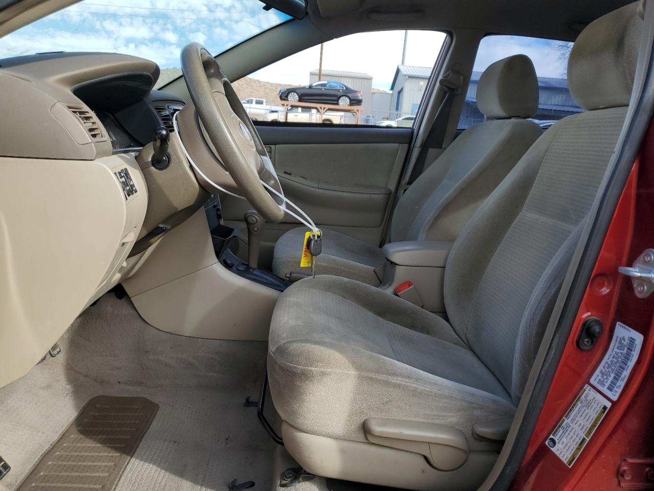 2008 Toyota Corolla VIN 1NXBR32E48Z967350 Copart auction photo, side damage thumbnail 7