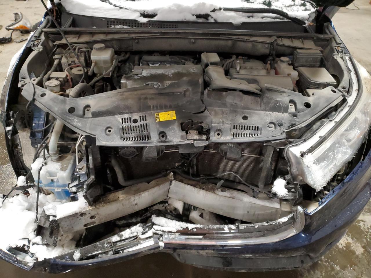 2016 Toyota Highlander VIN 5TDDCRFH2GS020400 Copart auction photo, front end damage thumbnail 12