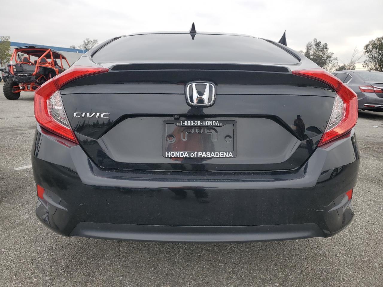 2016 Honda Civic VIN 2HGFC1F39GH642121 Copart auction photo, mechanical damage thumbnail 6