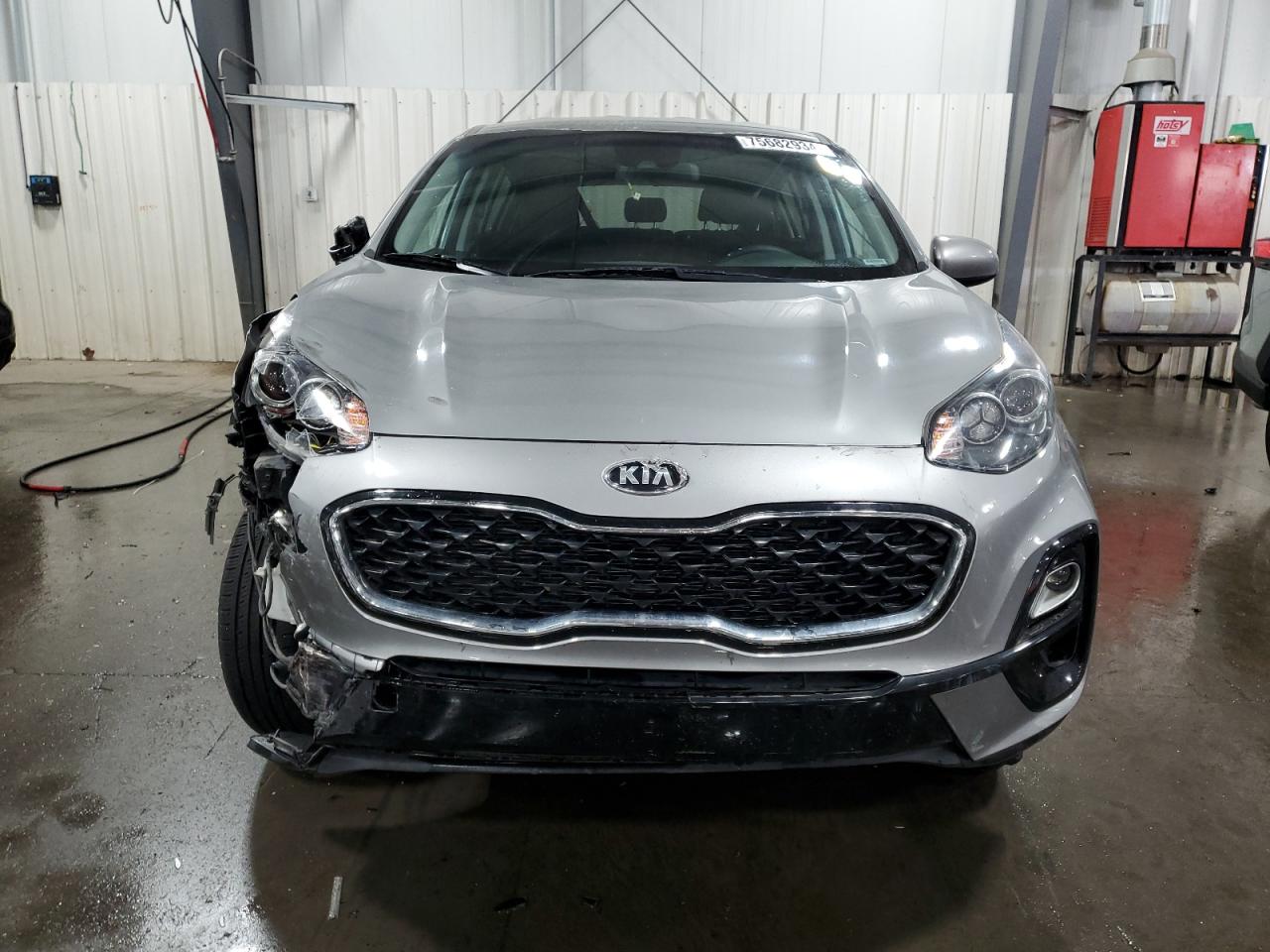 2022 KIA Sportage VIN KNDPMCAC7N7002128 Copart auction photo, vandalism / front end damage thumbnail 5