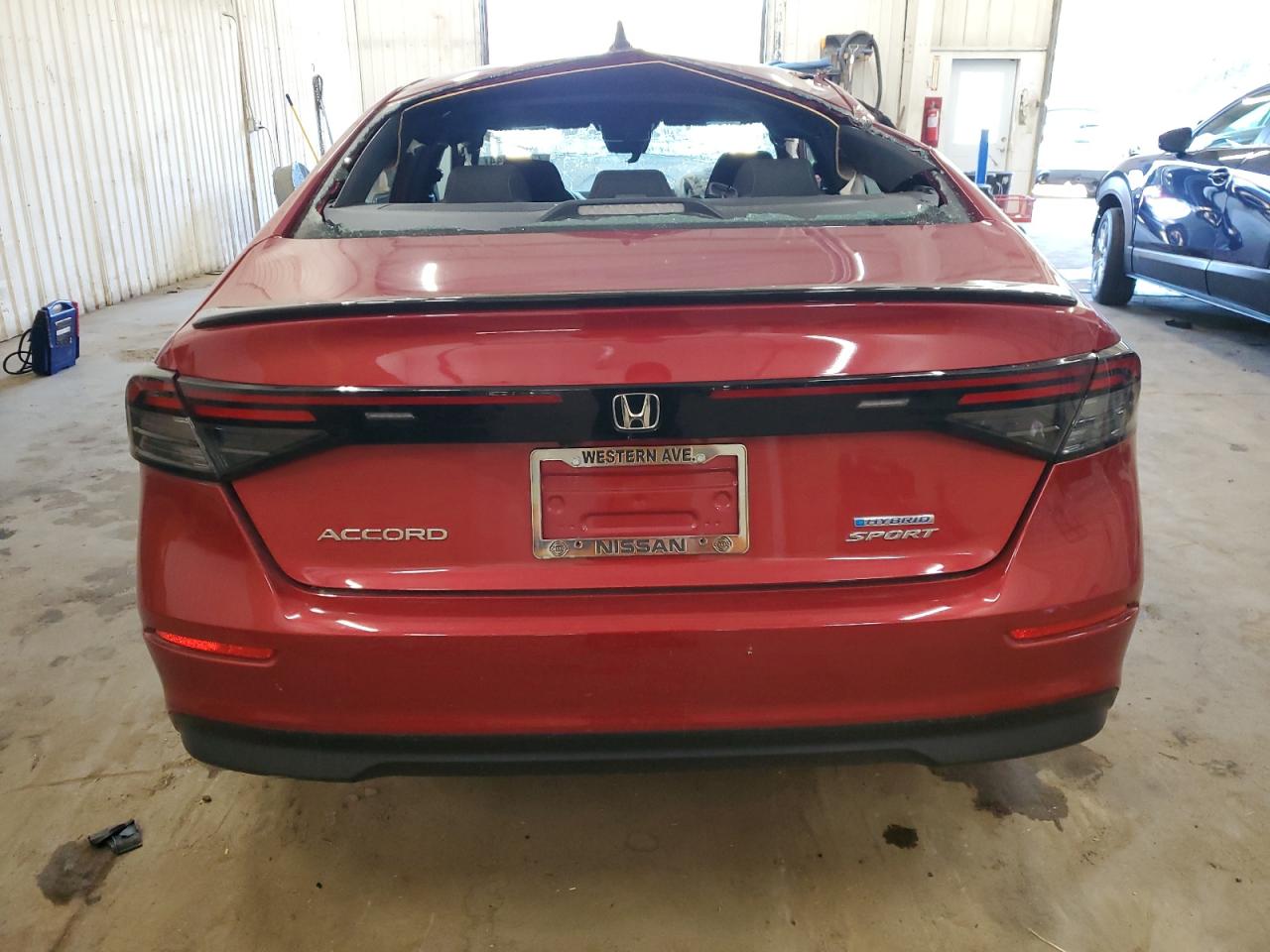 2023 Honda Accord VIN 1HGCY2F58PA035203 Copart auction photo, rollover damage thumbnail 6