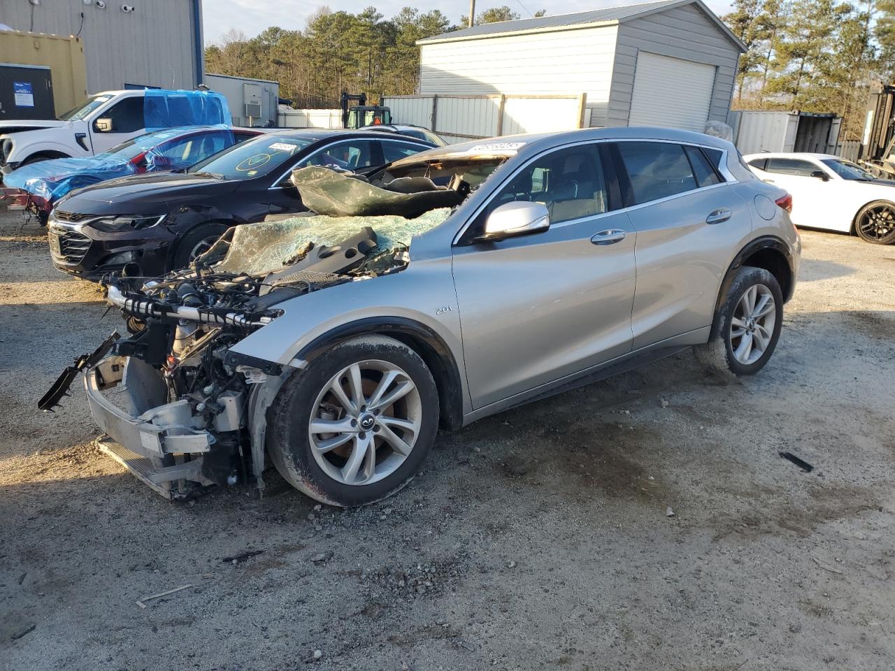 2018 Infiniti QX30 VIN SJKCH5CP9JA052652 - Copart auction photo