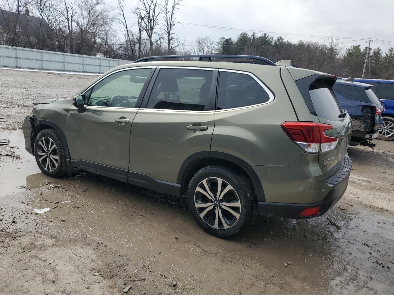 2019 Subaru Forester VIN JF2SKASC3KH405999 Copart auction photo, front end / side damage thumbnail 2