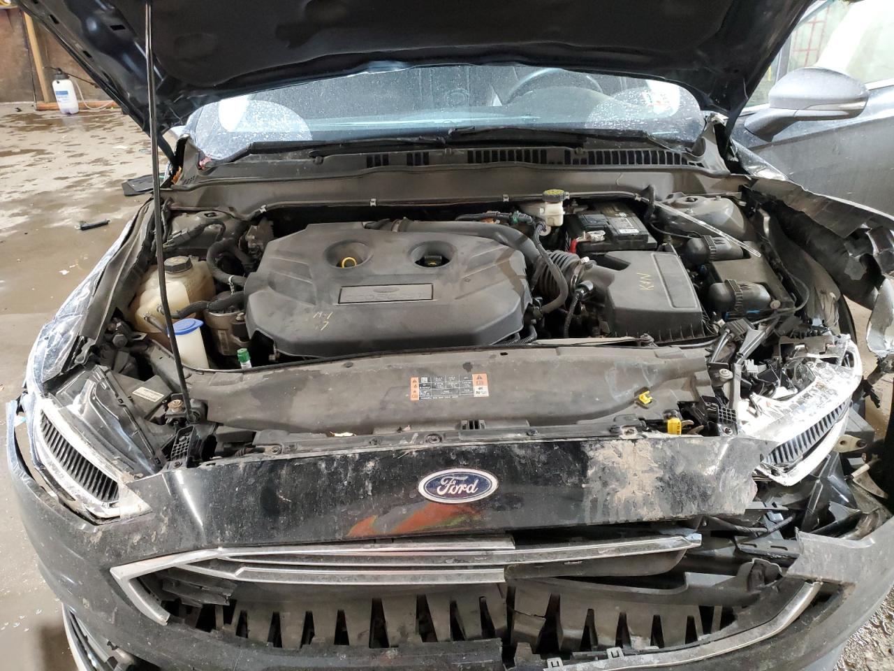 2018 Ford Fusion VIN 3FA6P0D98JR188191 Copart auction photo, front end / side damage thumbnail 12