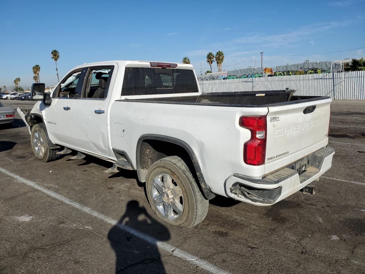 2021 Chevrolet Silverado VIN 1GC4YPEY2MF117177 Copart auction photo, rollover / minor dent/scratches damage thumbnail 2